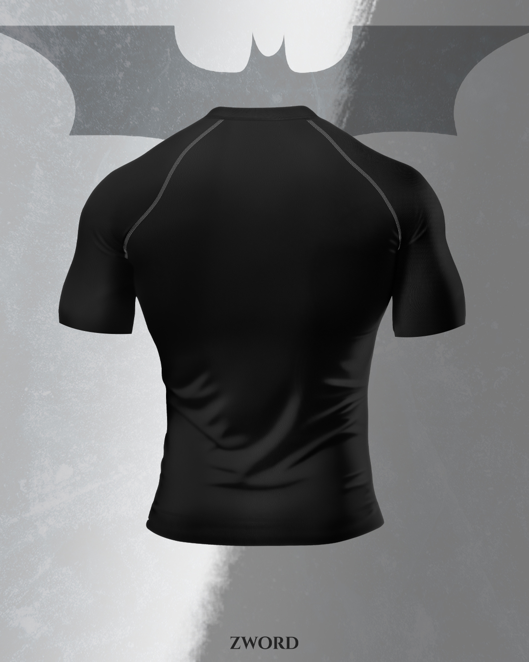 batman half black b