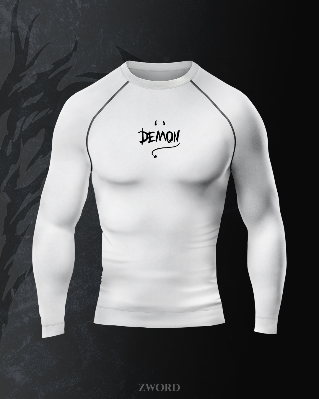 demon white front