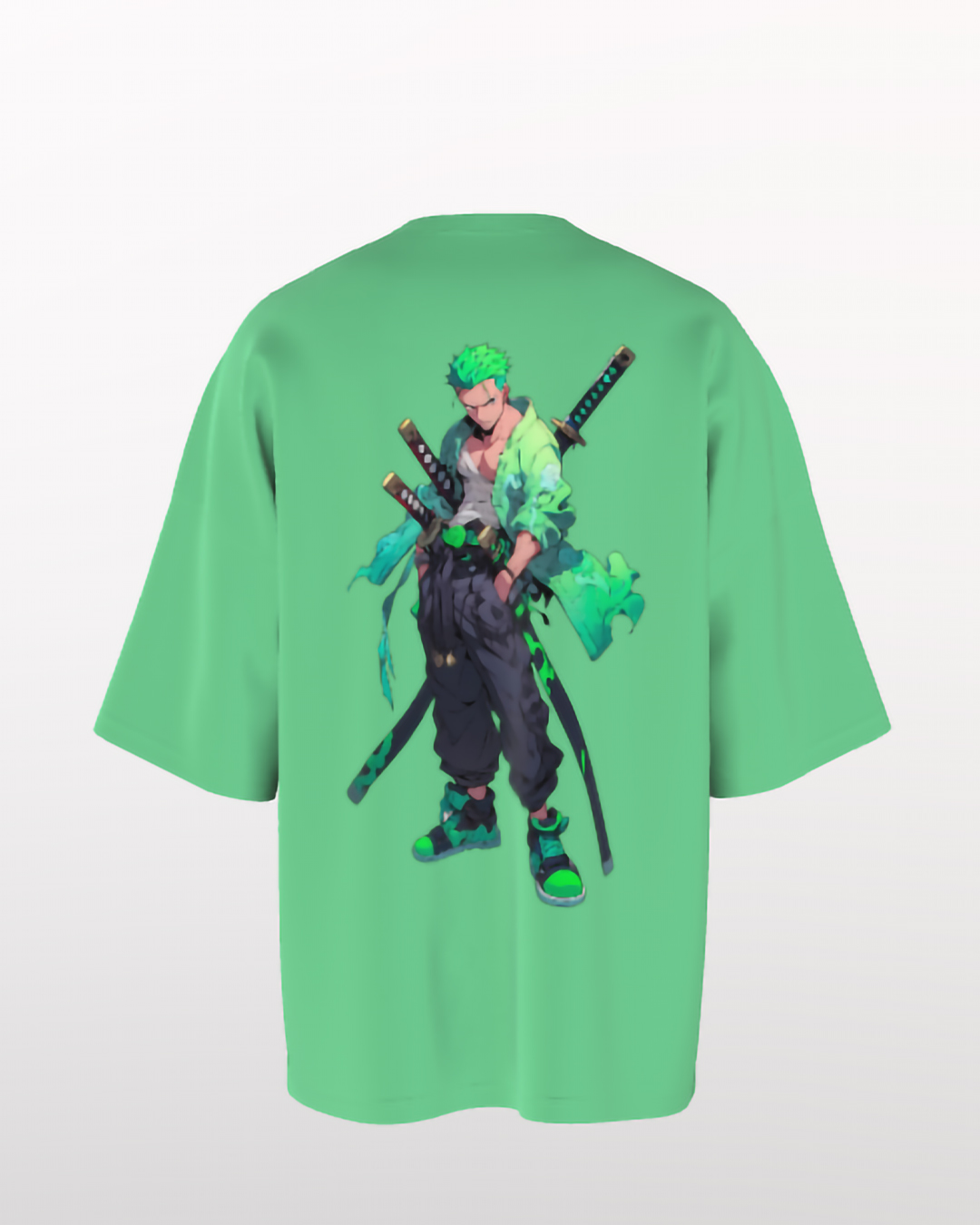 green zoro back