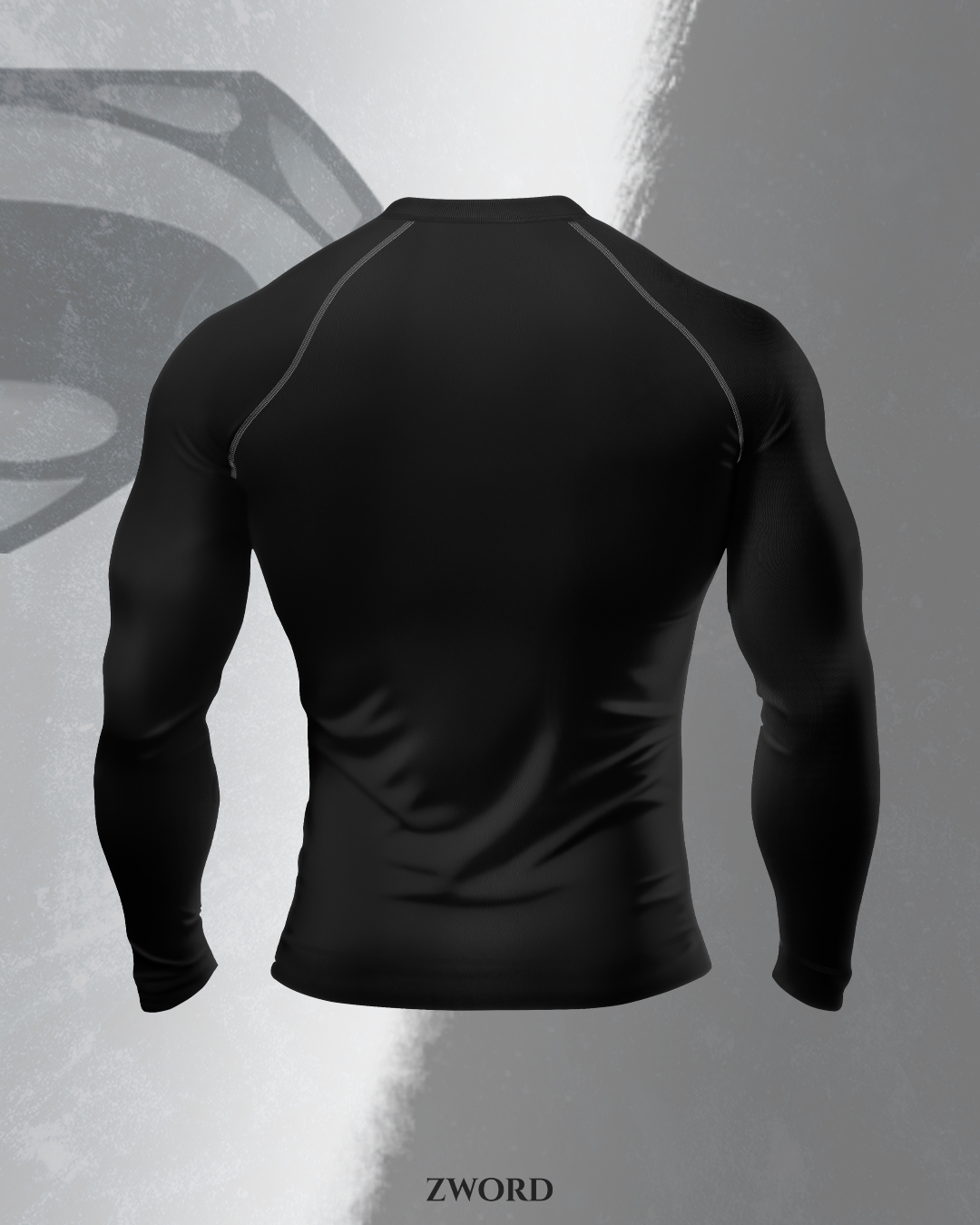 superman black back